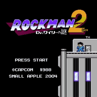 Rockman 2 Dash Title Screen